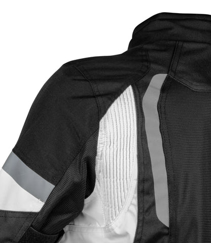 RYNOX JACKET TORNADO PRO 4 BLACK WHITE