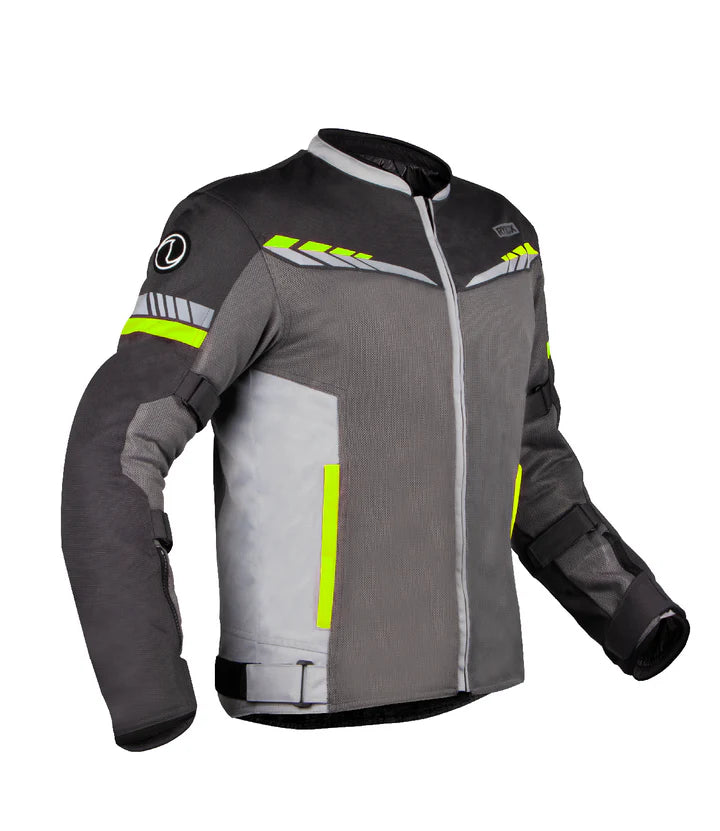 RYNOX JACKET AIRGT 4 CE A FLURO GREY