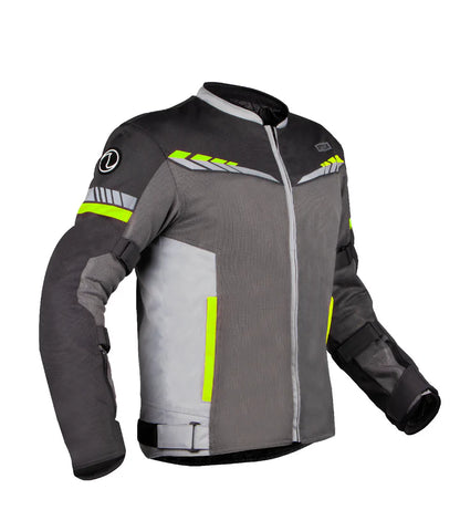 RYNOX JACKET AIRGT 4 CE A FLURO GREY