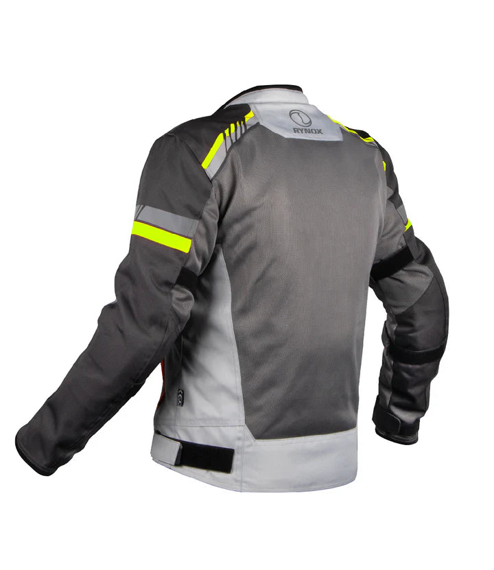 RYNOX JACKET AIRGT 4 CE A FLURO GREY