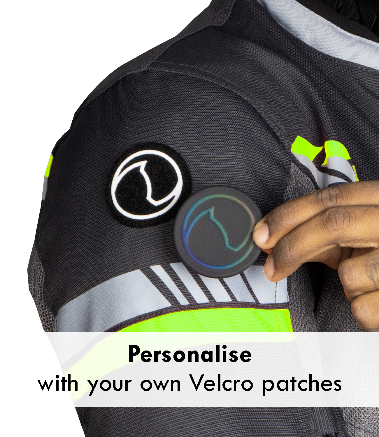 RYNOX JACKET AIRGT 4 CE A FLURO GREY
