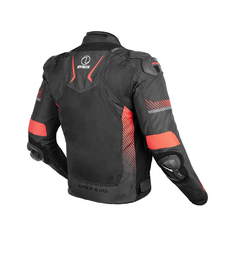 RYNOX JACKET APEX EVO BLACK RED