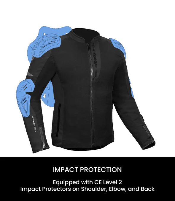 RYNOX JACKET CYPHER GT 2 BLACK