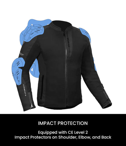 RYNOX JACKET CYPHER GT 2 BLACK