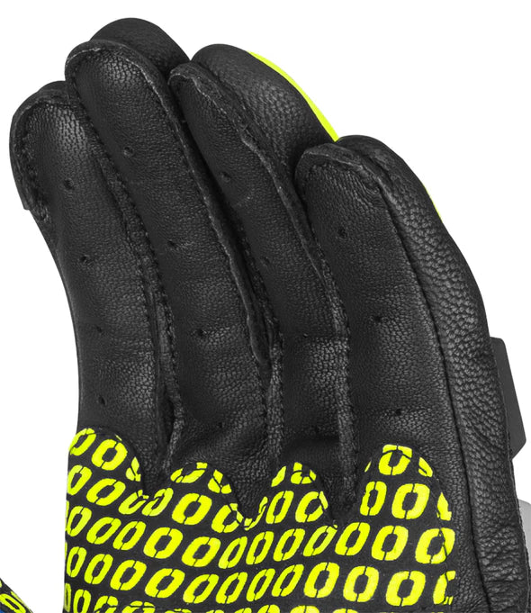 RYNOX GLOVES GRAVEL BLUE NEON