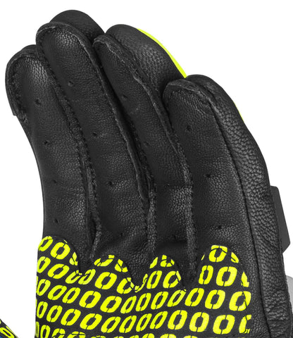 RYNOX GLOVES GRAVEL BLUE NEON