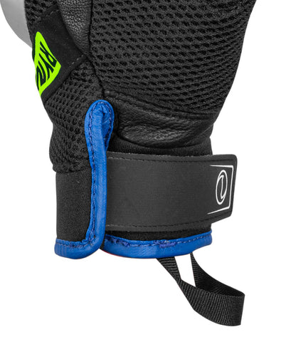 RYNOX GLOVES GRAVEL BLUE NEON