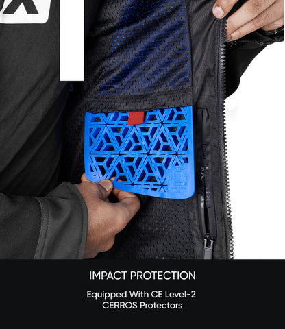 RYNOX JACKET OUTLANDER PRO CE A BLACK