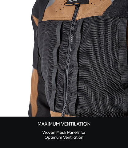 RYNOX JACKET OUTLANDER PRO CE A BROWN BLACK