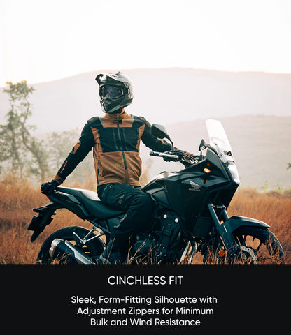 RYNOX JACKET OUTLANDER PRO CE A BROWN BLACK