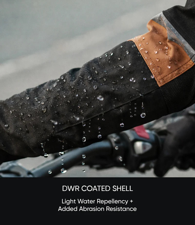 RYNOX JACKET OUTLANDER PRO CE A BROWN BLACK