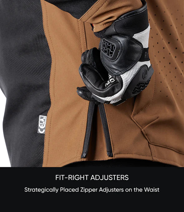 RYNOX JACKET OUTLANDER PRO CE A BROWN BLACK