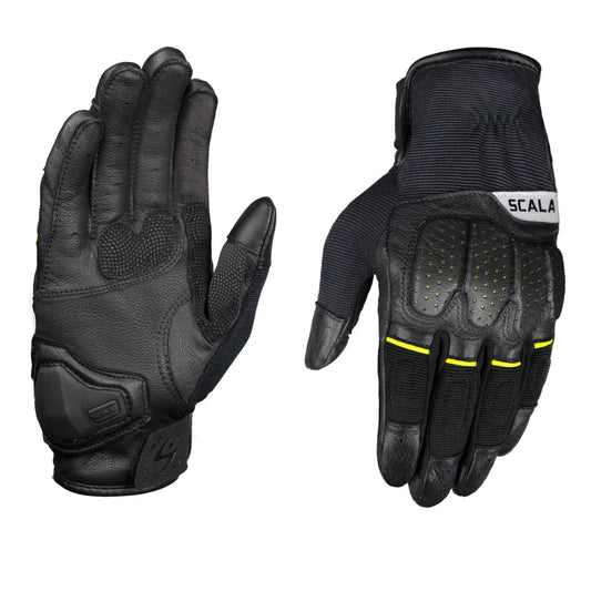 SCALA GLOVES SPEED 2 BLACK HI-VIS
