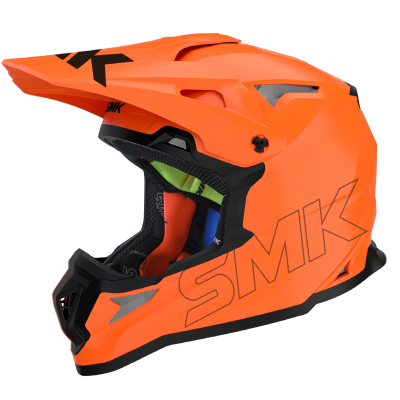 SMK HELMET ALLTERRA FLUO ORANGE (HV720)
