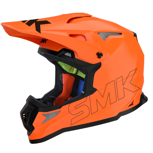 SMK HELMET ALLTERRA FLUO ORANGE (HV720)