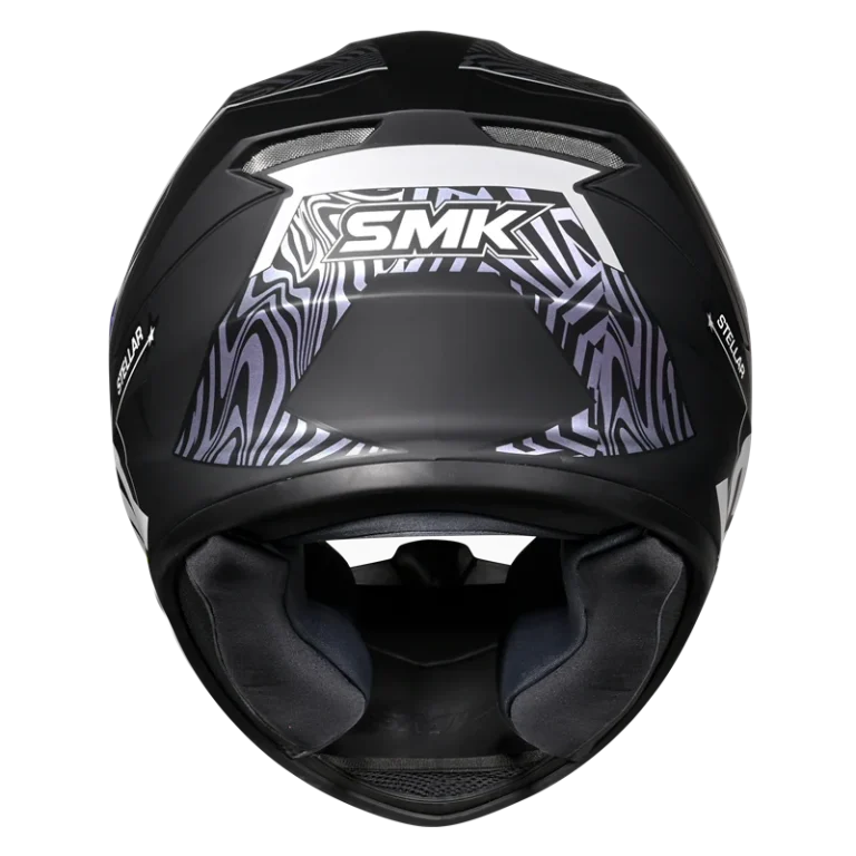 SMK HELMET STELLAR FURY CHAMELEON BALCK GREY (GL266C)
