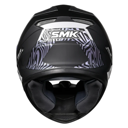 SMK HELMET STELLAR FURY CHAMELEON BALCK GREY (GL266C)