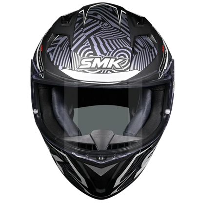 SMK HELMET STELLAR FURY CHAMELEON BALCK GREY (GL266C)