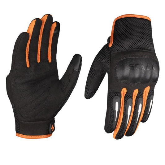 SCALA GLOVES AIR BLACK ORANGE