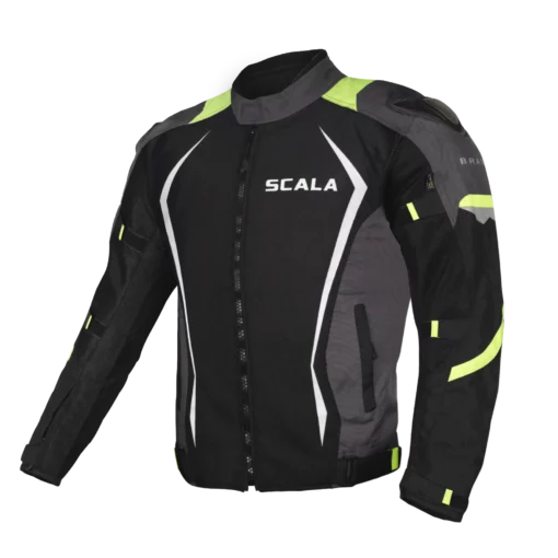 SCALA JACKET BRAVE BLACK NEON