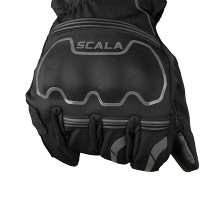 SCALA GLOVES TYPHOON BLACK