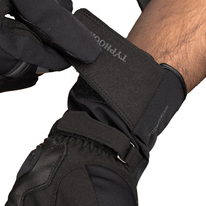 SCALA GLOVES TYPHOON BLACK
