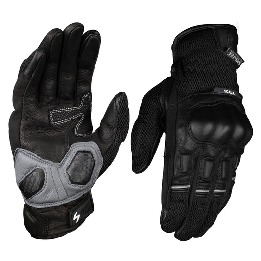 SCALA GLOVES VIPER BLACK