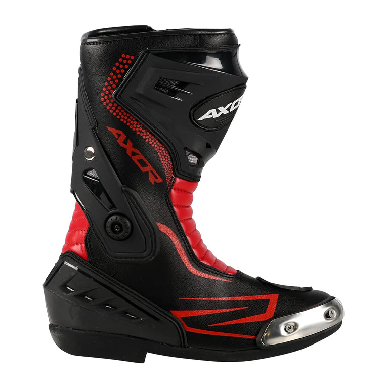 AXOR BOOTS SLIPSTREAM BLACK RED