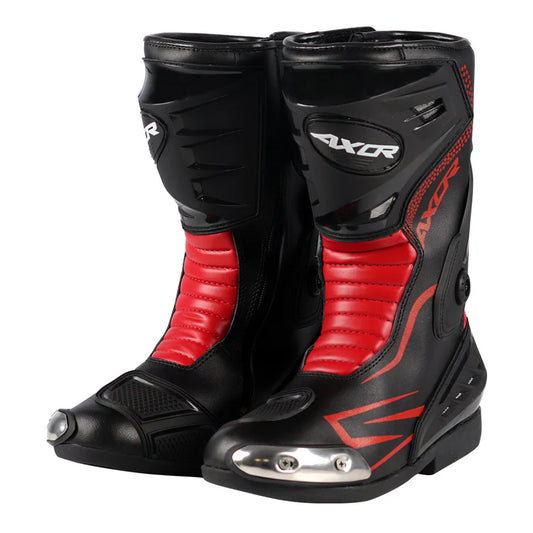 AXOR BOOTS SLIPSTREAM BLACK RED