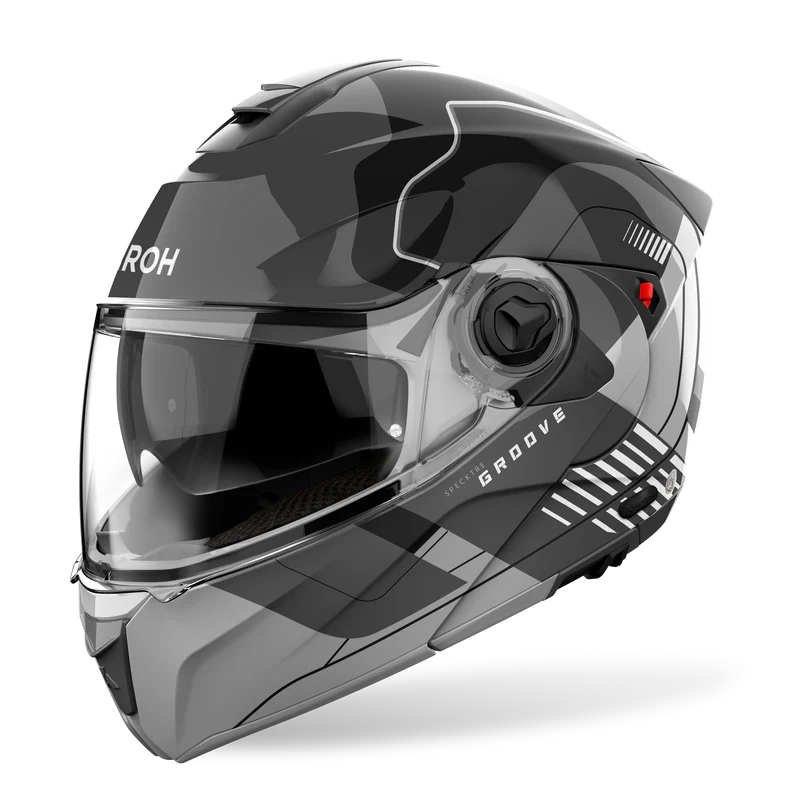 AIROH HELMET SPECKTRE GROOVE GREY  GLOSS