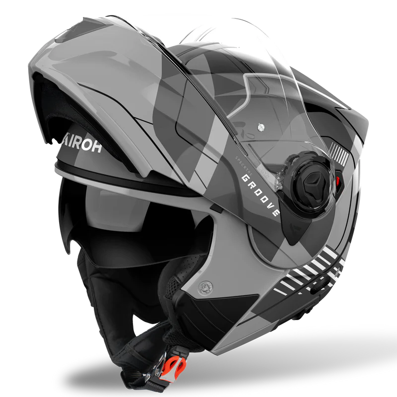 AIROH HELMET SPECKTRE GROOVE GREY  GLOSS