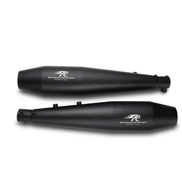 RED ROOSTER EXHAUST STELLAR MATTE BLACK INTERCEPTOR/CONTINENTAL GT 650