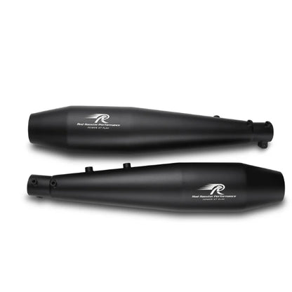 RED ROOSTER EXHAUST STELLAR MATTE BLACK INTERCEPTOR/CONTINENTAL GT 650