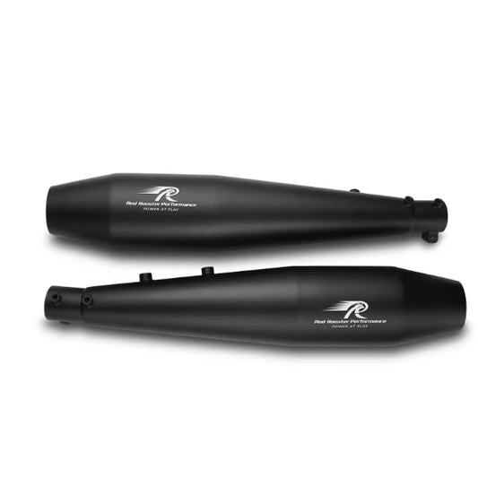 RED ROOSTER EXHAUST STELLAR MATTE BLACK INTERCEPTOR/CONTINENTAL GT 650