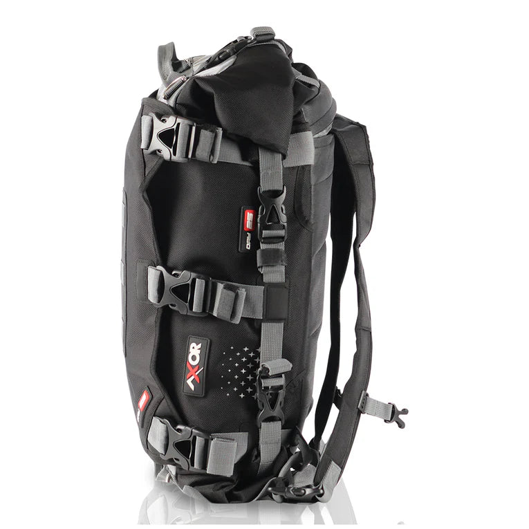 AXOR TAIL BAG BLACK GREY 25L