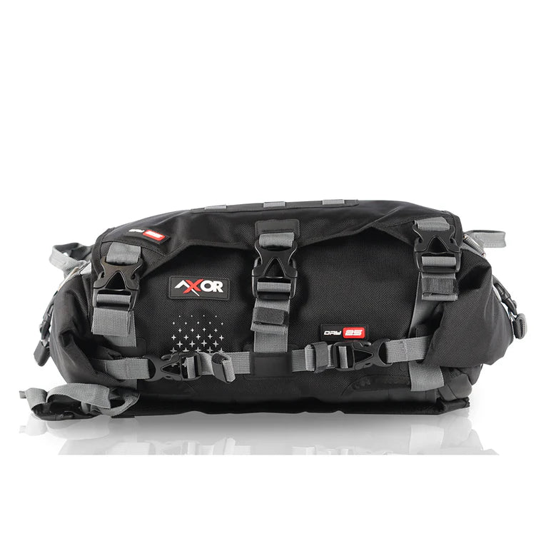 AXOR TAIL BAG BLACK GREY 25L