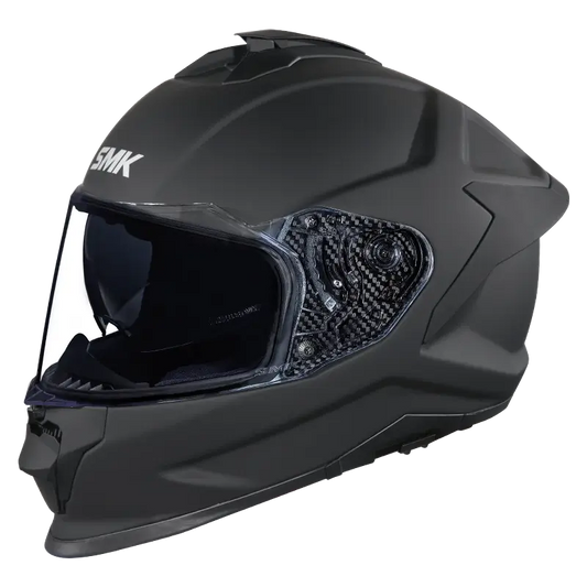 SMK HELMET TITAN MATT BLACK (MA200)