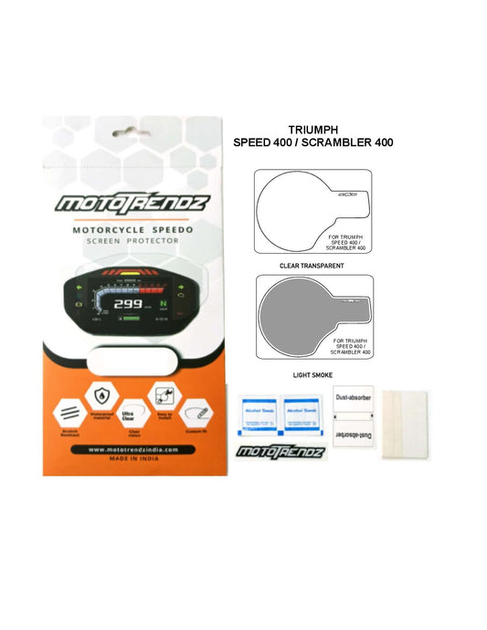 MOTOTRENDZ SPEEDOMETER FILM TRIUMPH 400