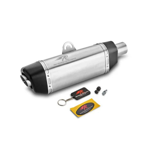 RED ROOSTER EXHAUST GALATIC MATT SILVER KTM DUKE 250/390 GEN 3