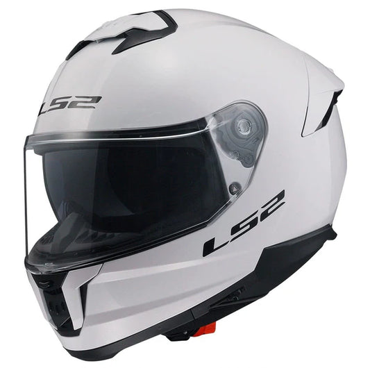 LS2 HELMET FF320 STREAM II SOLID WHITE