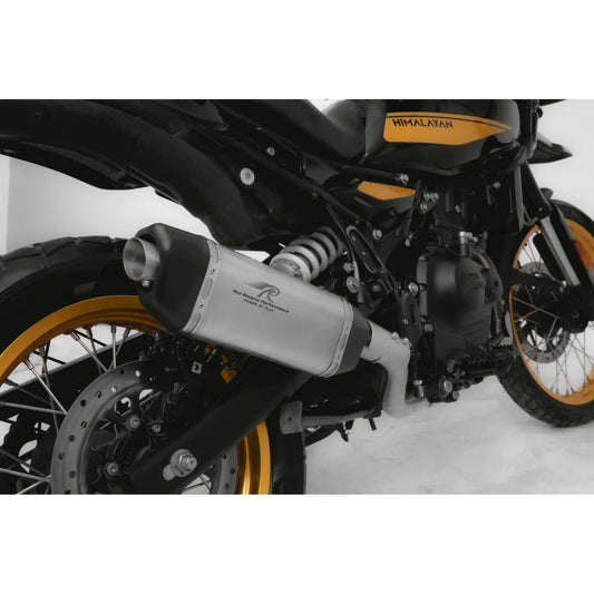 RED ROOSTER EXHAUST VERTEX PRO MATTE SILVER HIMALAYAN 450