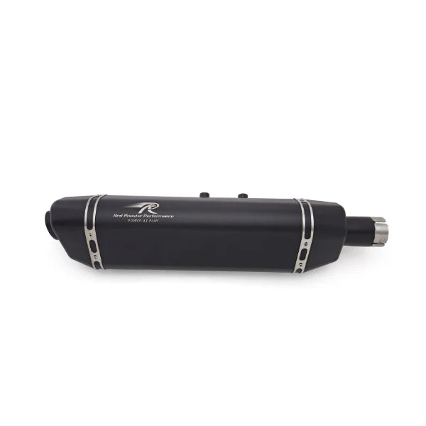 RED ROOSTER EXHAUST VERTEX MATTE BLACK HIMALAYAN 411