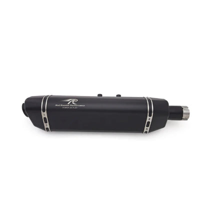 RED ROOSTER EXHAUST VERTEX MATTE BLACK HIMALAYAN 411