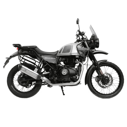 RED ROOSTER EXHAUST VERTEX MATTE SILVER HIMAALAYAN 411