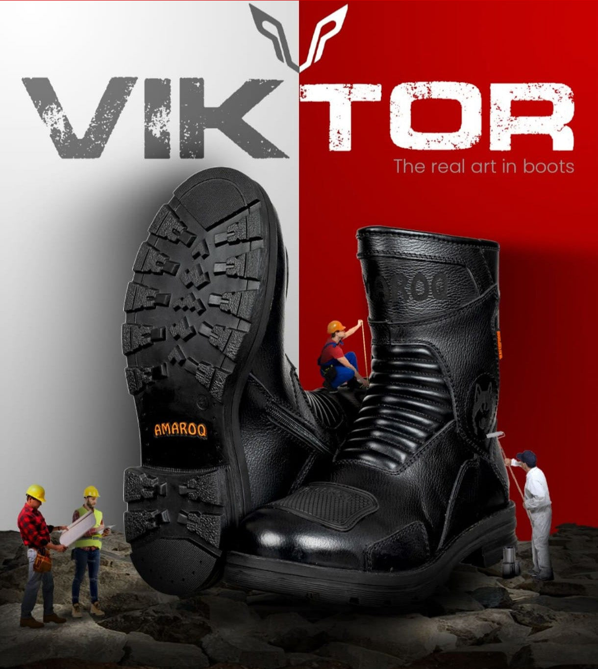 AMAROQ BOOTS VIKTOR BLACK