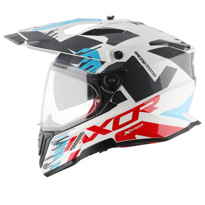 AXOR HELMET XCROSS X1 DV WHITE RED