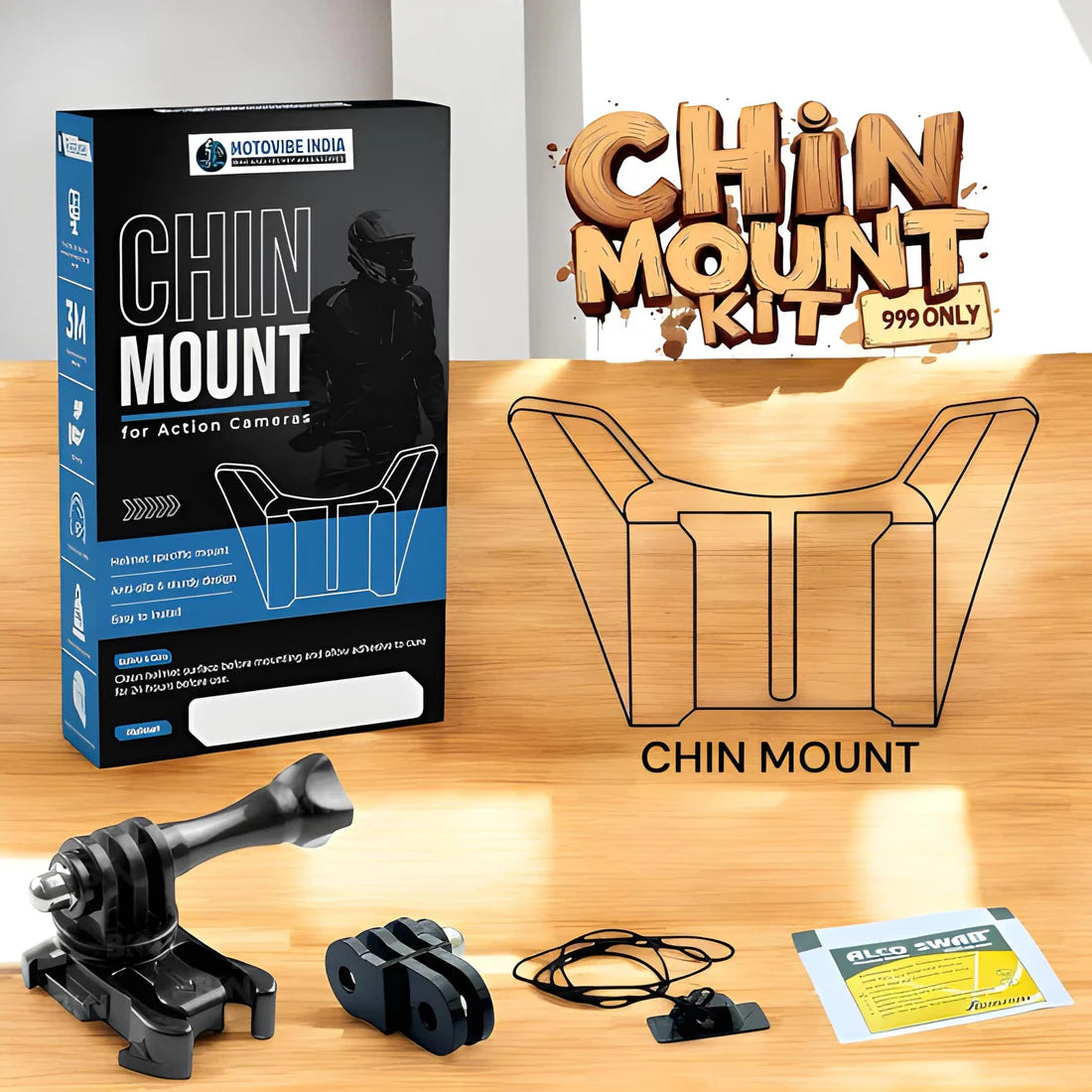 MOTOVIBE CHINMOUNT LS2 THUNDER