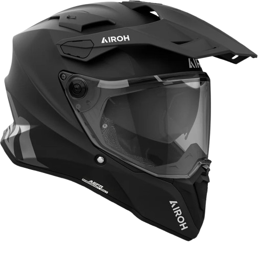 AIROH HELMET COMMANDER 2 SOLID MATT BLACK