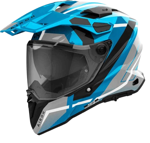 AIROH HELMET COMMANDER 2 MAVICK CERULEAN BLUE