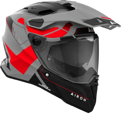 AIROH HELMET COMMANDER 2 REVEAL MATT FLUO RED